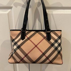 Burberry Patent Leather Bag